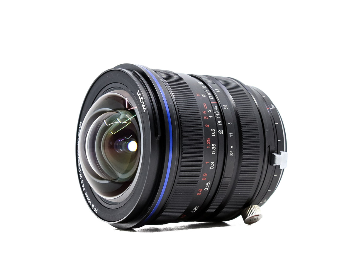 Venus Laowa 15mm f/4.5 Zero-D Shift - Adattamento Nikon