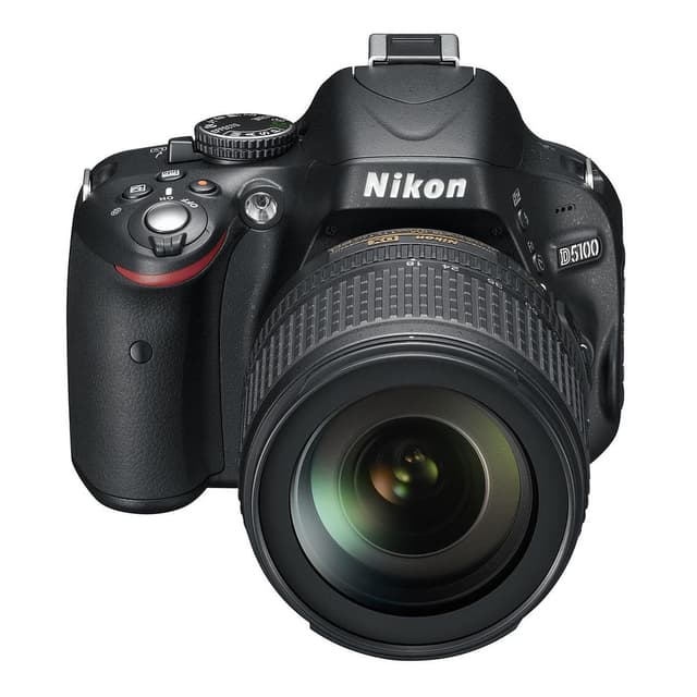 SLR D5100 - Nero + Nikon Nikon AF-S DX Nikkor 18-105 mm f/3.5-5.6 G ED VR f/3.5-5.6G