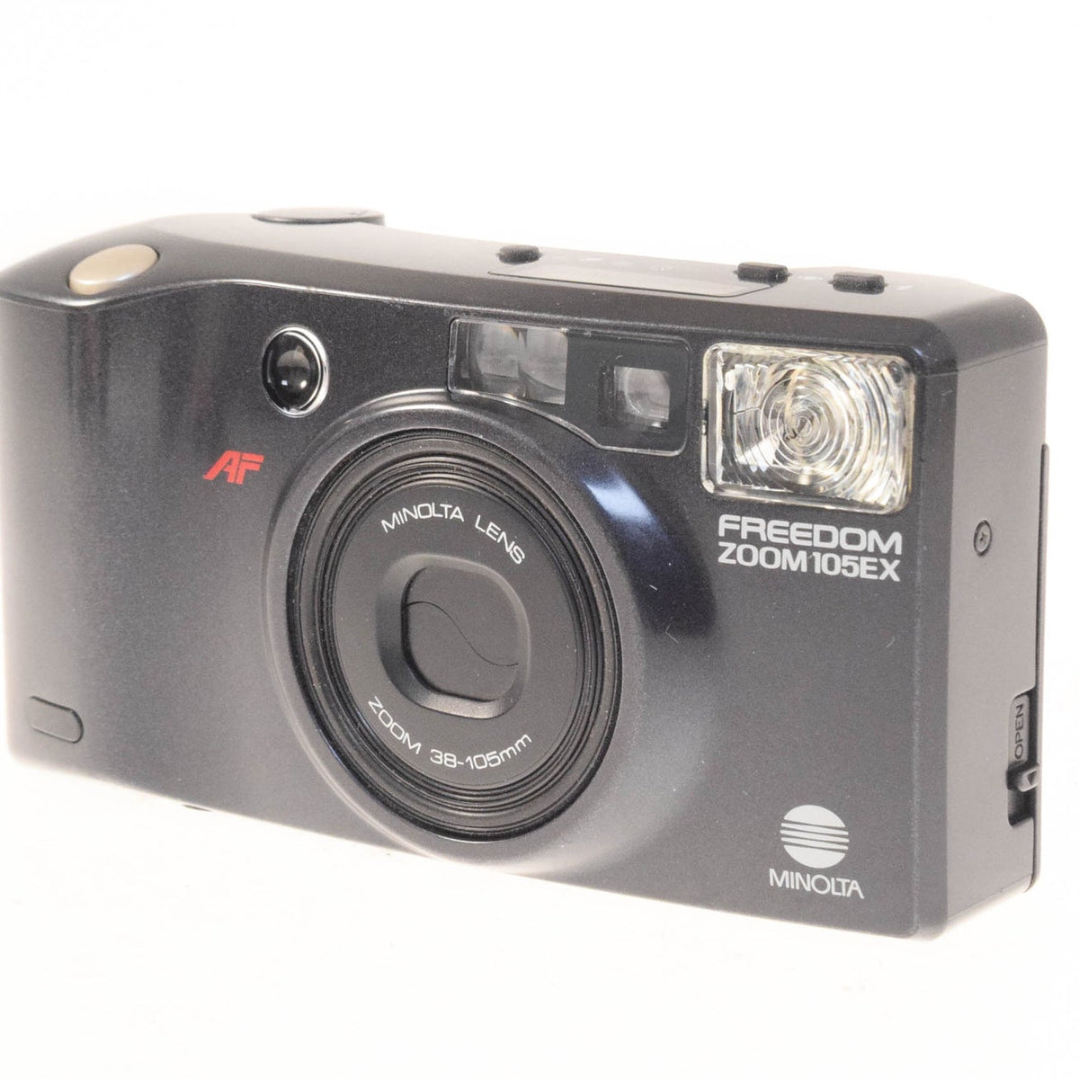 Appareil Photo Minolta Riva Zoom 105EX – 38-105mm – Pour Pièces Ou Réparation