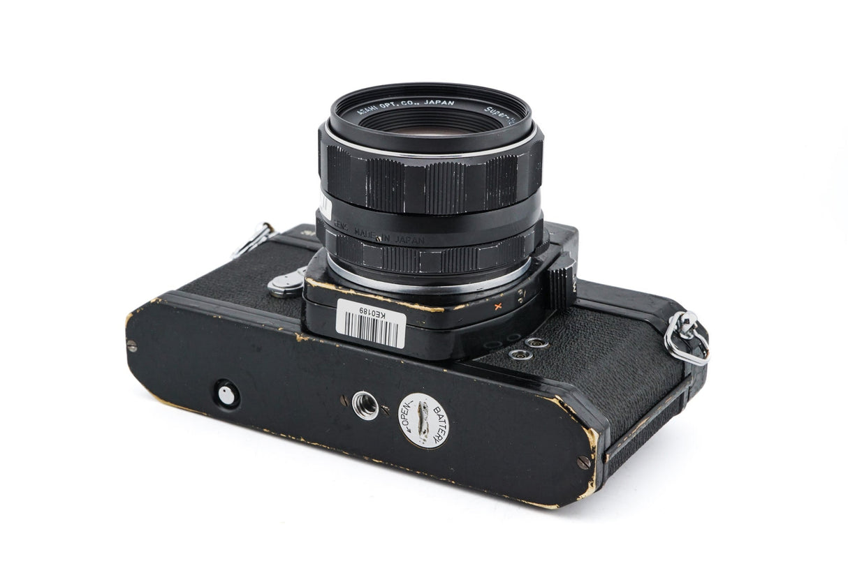 Pentax Spotmatic SP+ 55mm f1.8 Super-Multi-Coated Takumar