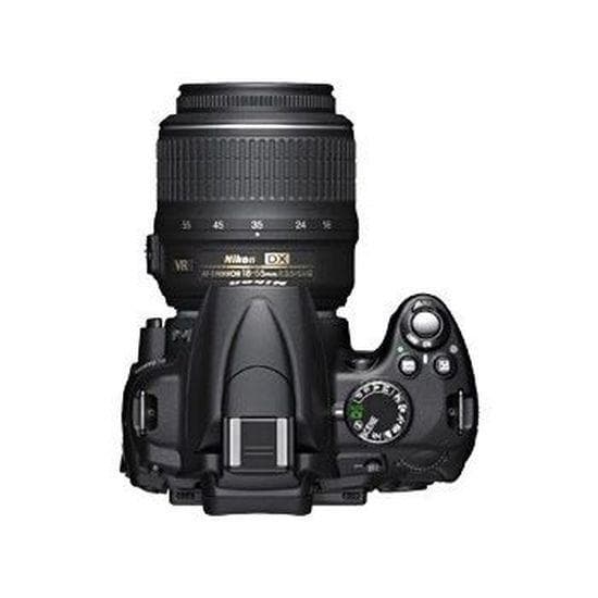 D5000 SLR - Black + Canon AF-S DX Nikkor 18-55mm f/3.5-5.6G VR II + AF-S DX Nikkor 55-200mm f/4-5.6G ED f/3.5-5.6 + f/4-5.6