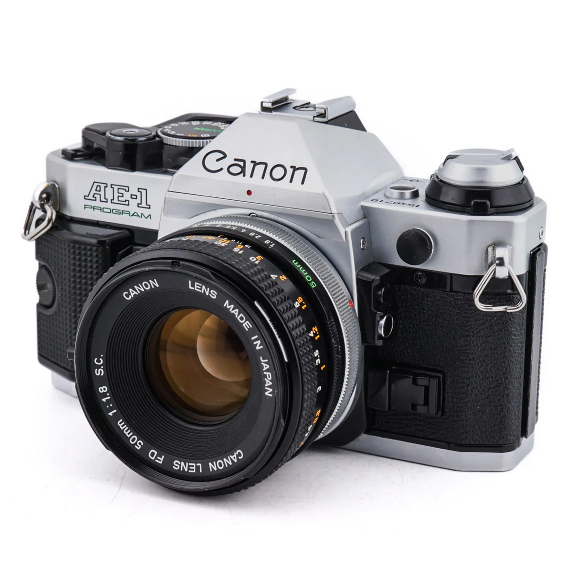 Discover the versatile Canon AE-1 Program 50mm SC