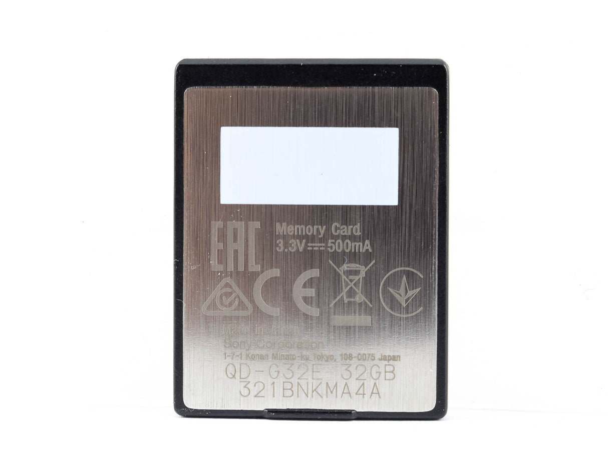 Scheda Sony XQD G da 32 GB e 400 MB/s