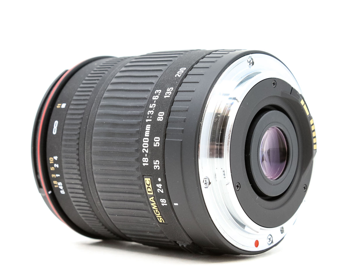Sigma 18-200mm f/3.5-6.3 DC - Compatibile con Canon EF-S