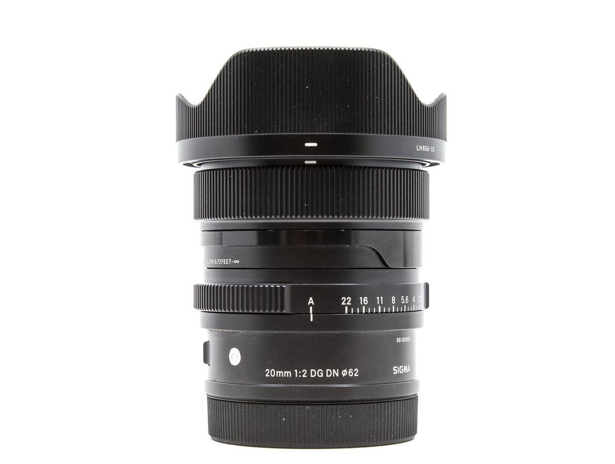 Sigma 20mm f/2 DG DN Contemporary - Misura L