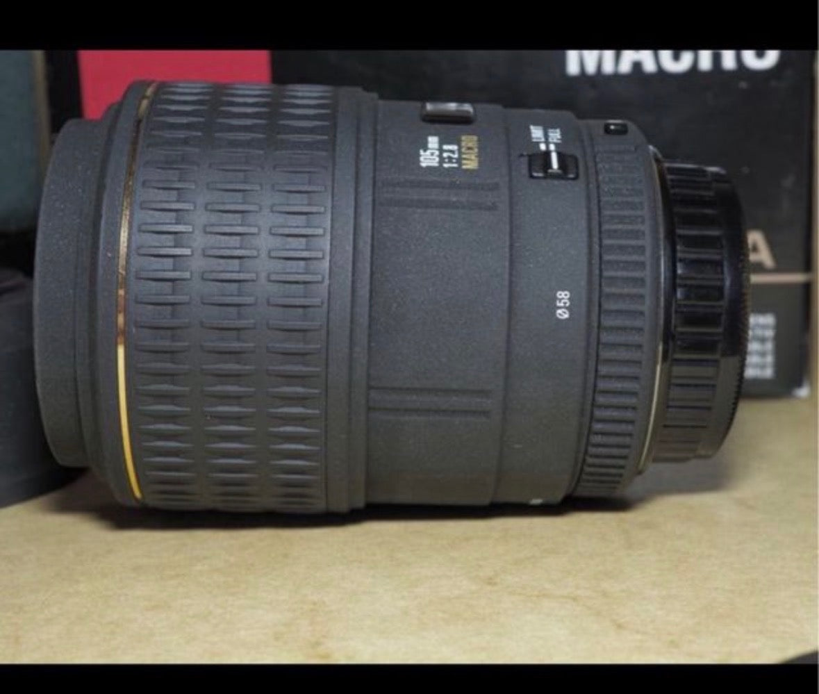 sigmaobjetivo sigma 105 mm f2.8 macro exf34c8150-ae0a-4057-a437-1286d8c1a71a