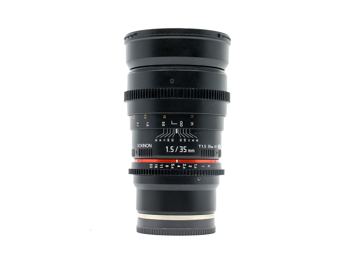 Rokinon 35mm T1.5 AS UMC - Compatibile con Sony FE