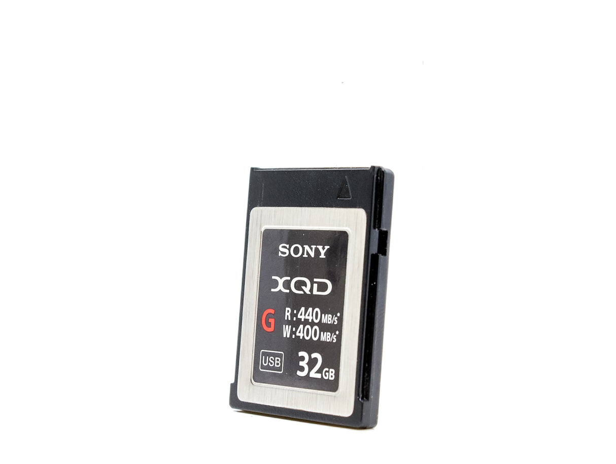 Scheda Sony XQD G da 32 GB e 440 MB/s