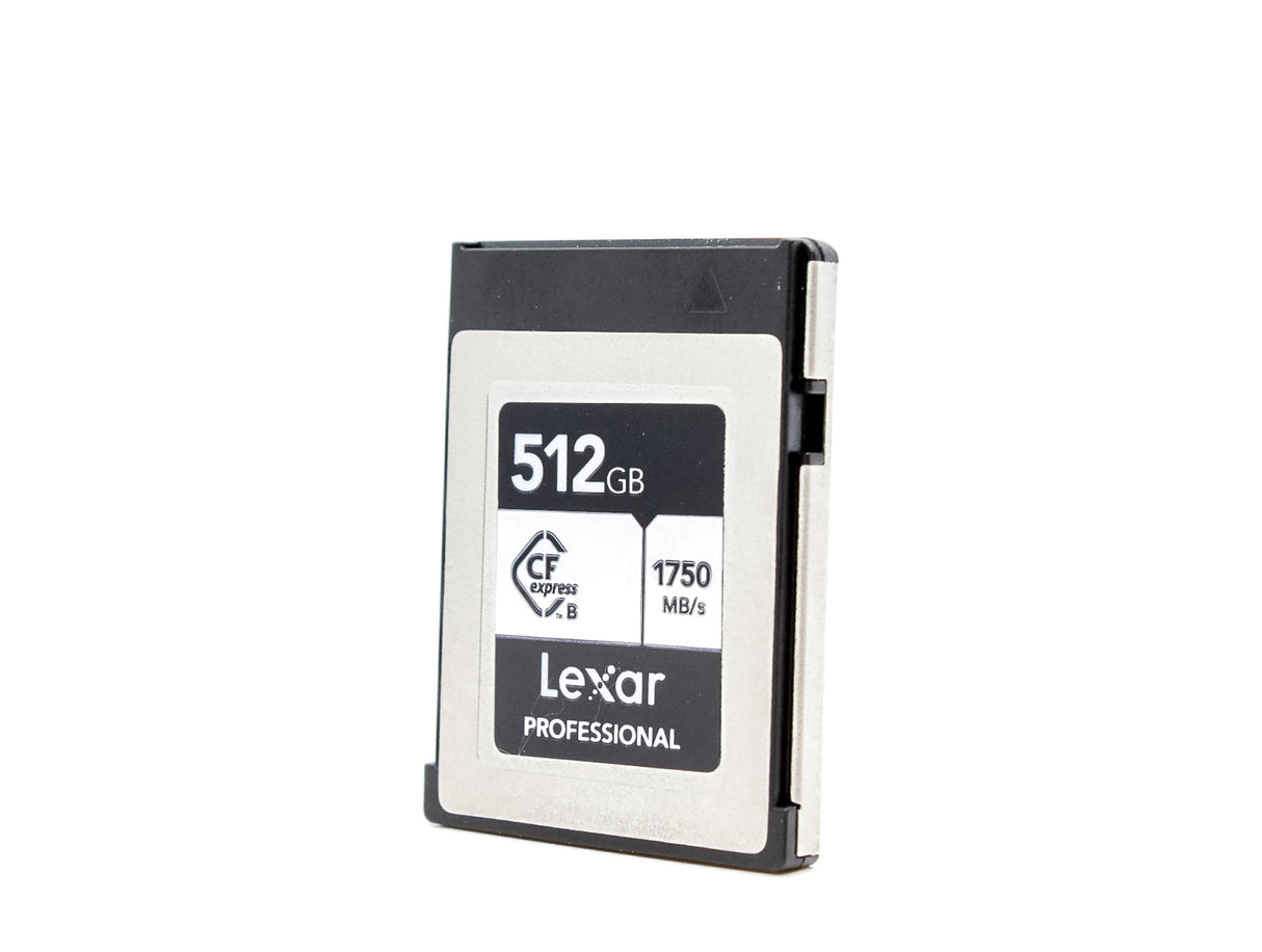 Scheda Lexar Professional CFexpress tipo B da 512 GB e 1750 MB/s