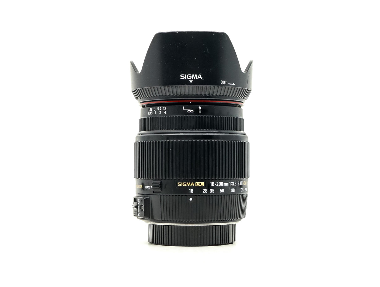 Sigma 18-200mm f/3.5-6.3 DC OS HSM II - Compatibile con Nikon