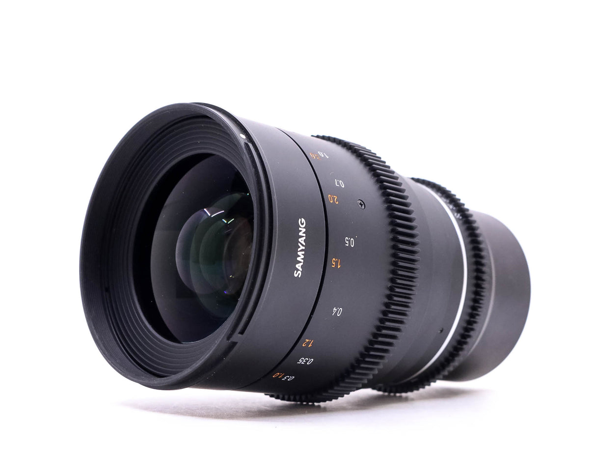 Samyang 35mm T1.5 Cine VDSLR MK2 - Compatibile con Sony FE