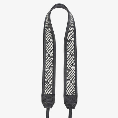 Jaipur #103 - Fabric & Leather camera strap