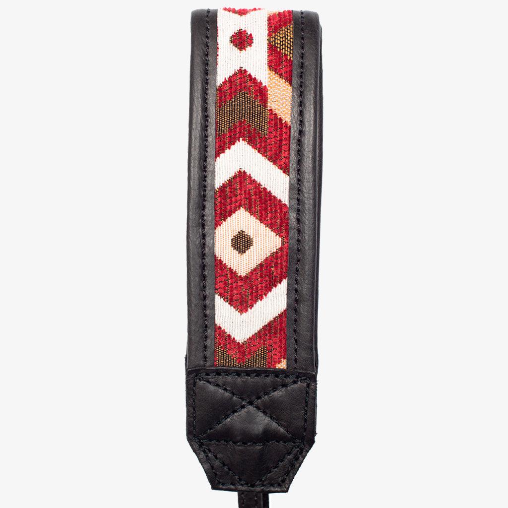 Limited Edition - Jaipur #115 - Fabric & Leather camera strap