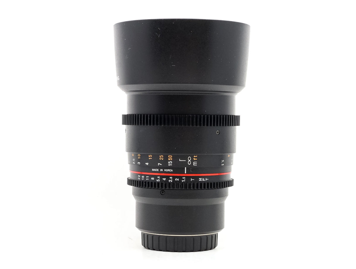 Samyang 85mm T1.5 AS UMC II Cine - Compatibile con Micro Quattro Terzi
