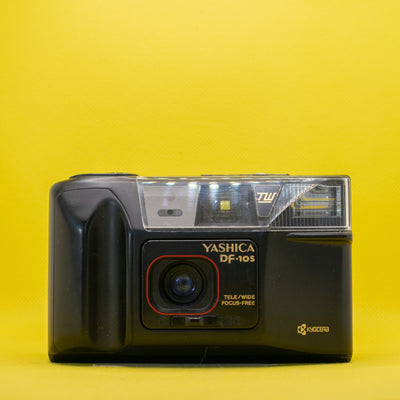 Yashica DF-10S - Cámara Analógica Compacta de 35mm