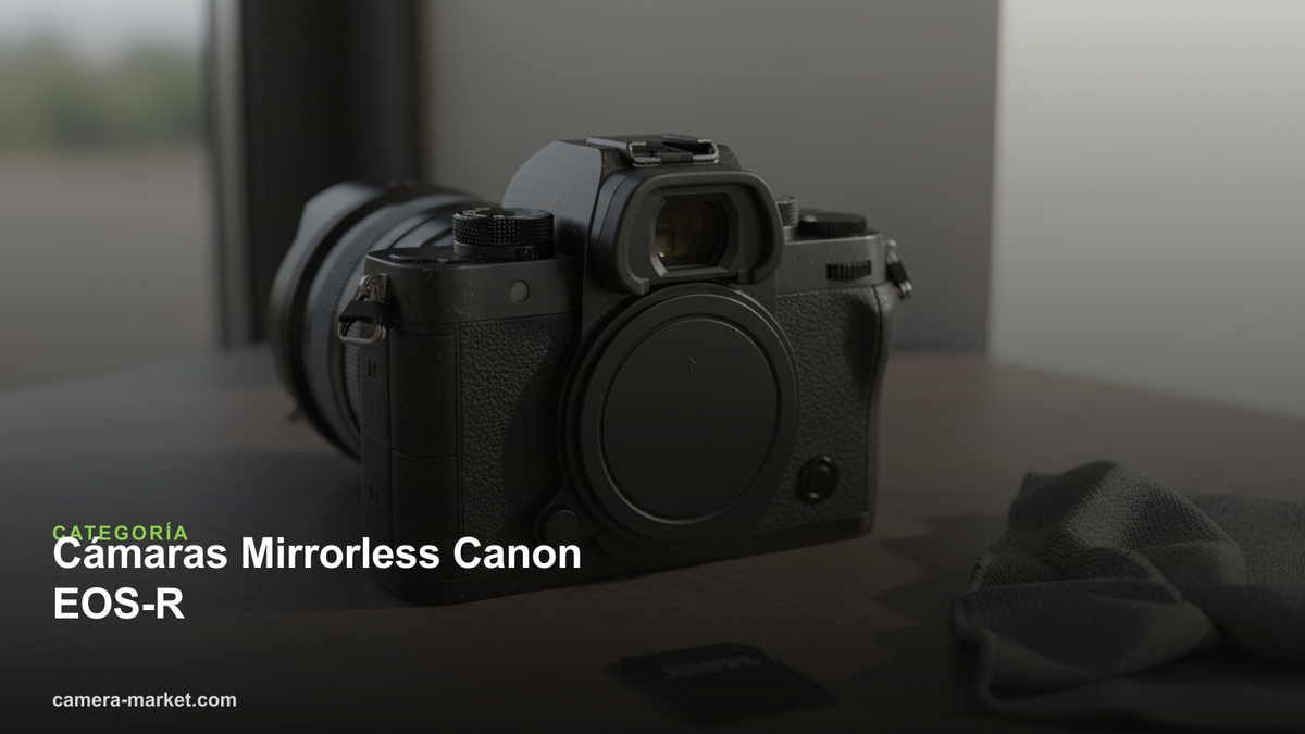 Cámaras Mirrorless Canon EOS-R — Camera Market