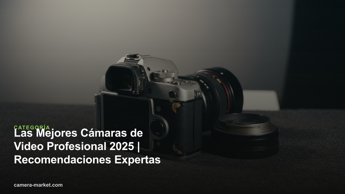 Las Mejores Cámaras de Video Profesional 2025 | Recomendaciones Expertas — Camera Market