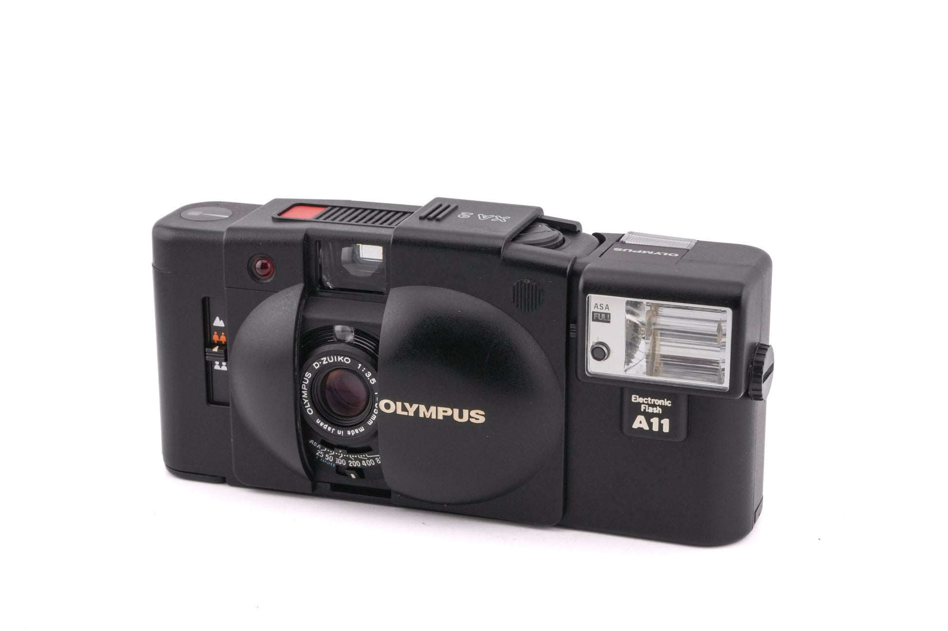Olympus XA2 + A11 Electronic Flash de Segunda Mano | Garantía 12