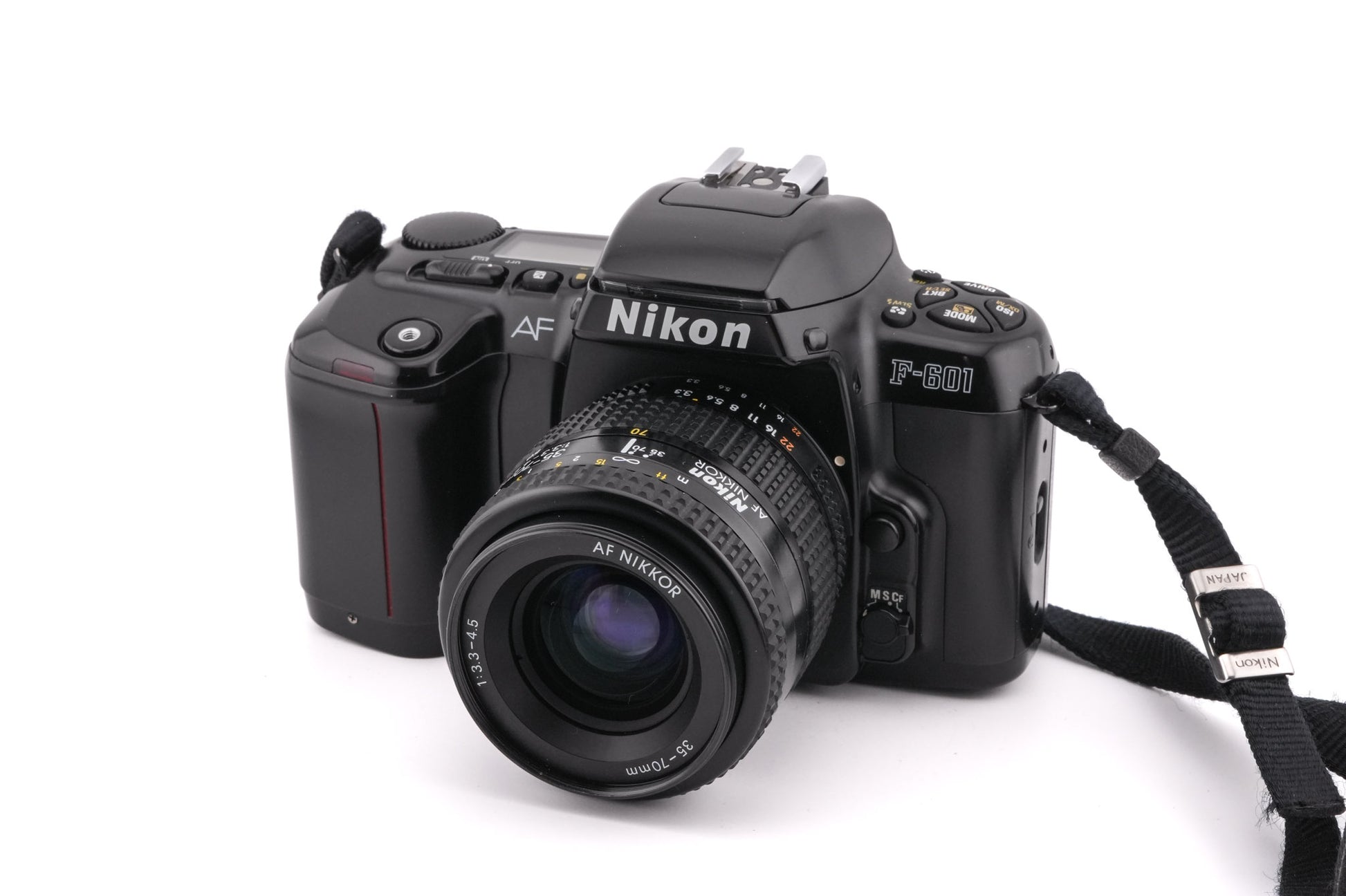 Nikon F-601 + 35-70mm f3.3-4.5 AF Nikkor de Segunda Mano – Camera