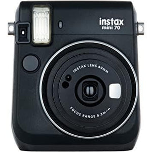 Instant Instax Mini 70 - Black + Fujifilm Fujinon 60mm f/12.7 f/12.7