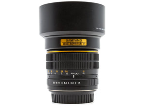 Samyang 85mm f/1.4 ASPH IF - Canon EF Fit