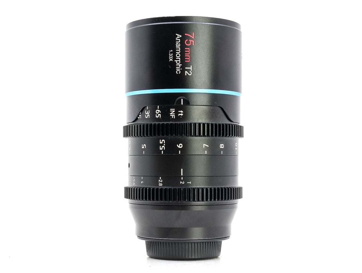 Sirui Mars 75mm T2.0 1.33x Anamorphic - Micro Four Thirds Fit · imagen principal