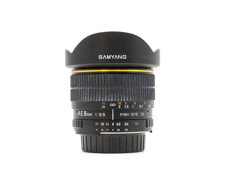Samyang 8mm f/3.5 Fisheye AE CS - Nikon Fit