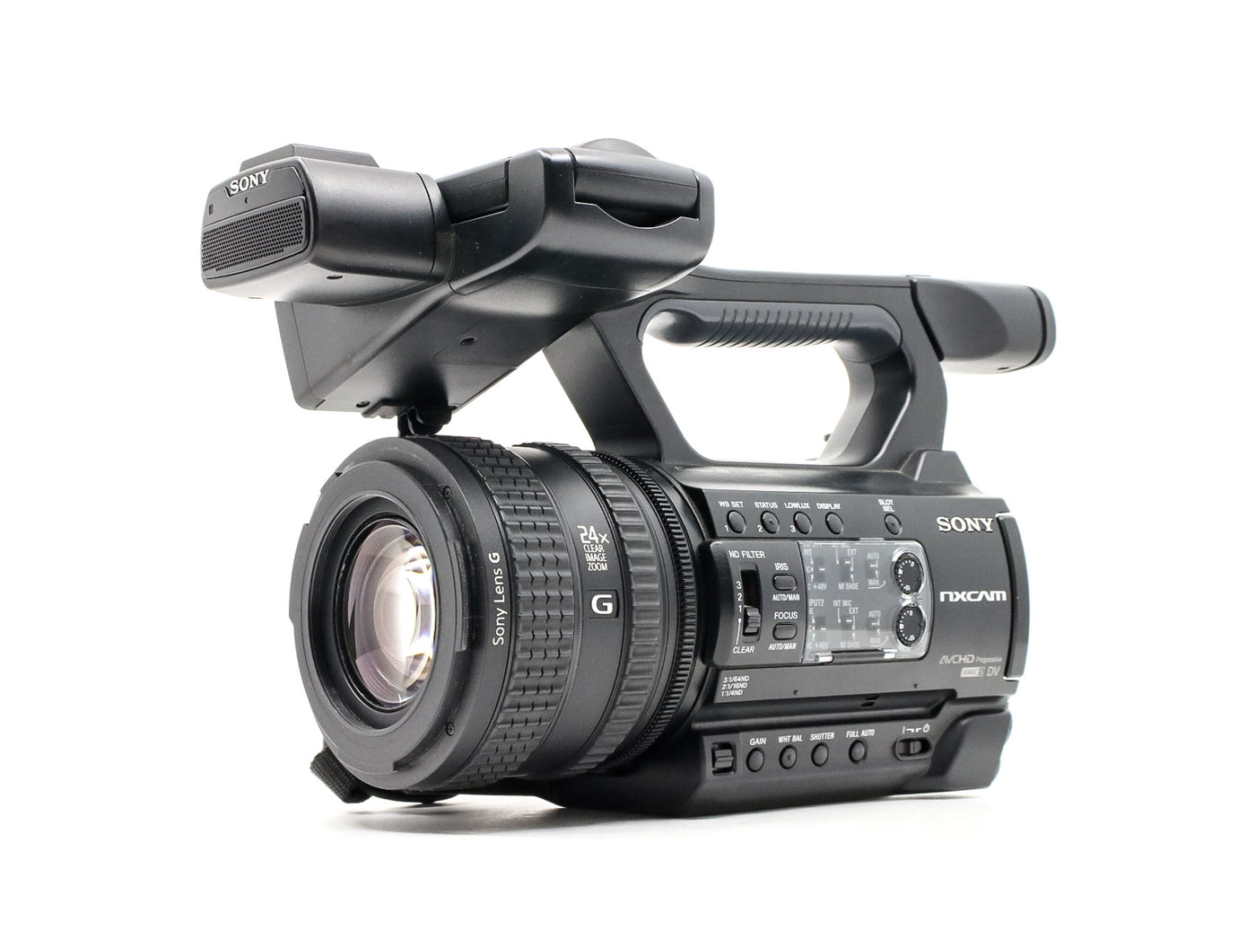 Sony HXR NX100 Camcorder · imagen principal