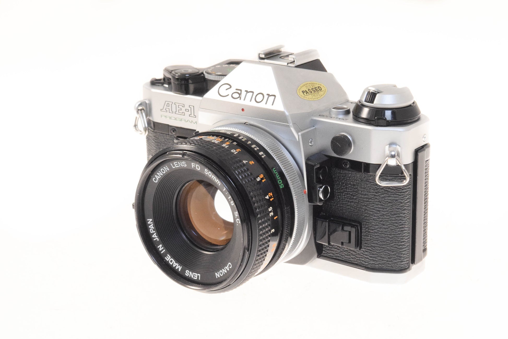 Canon AE-1 Program + 50mm f1.8 S.C. de Segunda Mano – Camera Market