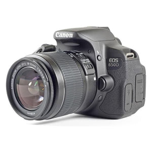 EOS 650D SLR - Black + Canon Canon Zoom Lens EF-S 18-55 mm f/3.5-5-6 IS STM f/3.5-5-6