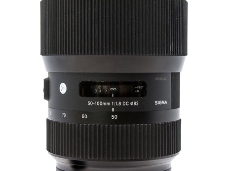 Sigma 50-100mm f/1.8 DC HSM ART - Canon EF-S Fit
