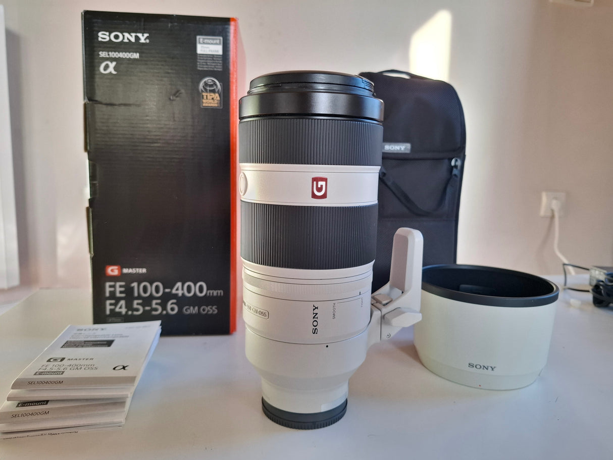 SONYSony FE 100-400mm f/4.5-5.6 GM OSS - Full-Frame, Super Teleobjetivo Zoom (SEL100400GM), Blancof2d8de25-ea7c-4f9c-8347-e03a3002cf1d