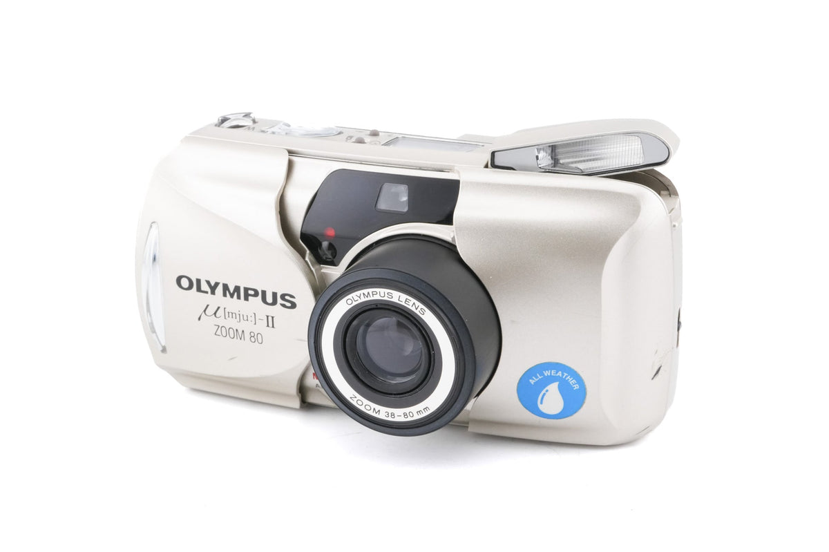 OLYMPUS フィルム カメラ μ ZOOM WIDE 80 3396 Olympus MJU II Zoom 80 - 35mm Film Camera Mint Compact: Guía y