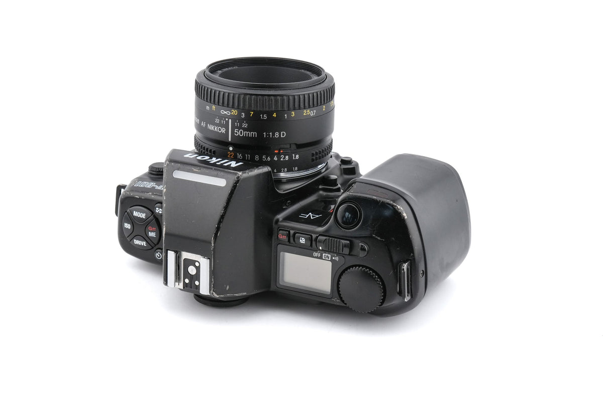Nikon F-801 + 50mm f1.8 AF Nikkor D de Segunda Mano – Camera Market