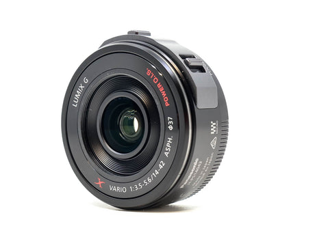 Panasonic Lumix G X Vario PZ 14-42mm f/3.5-5.6 ASPH Power O.I.S. - segunda mano - excelente estado - detalle 2 de 3 - SKU 379