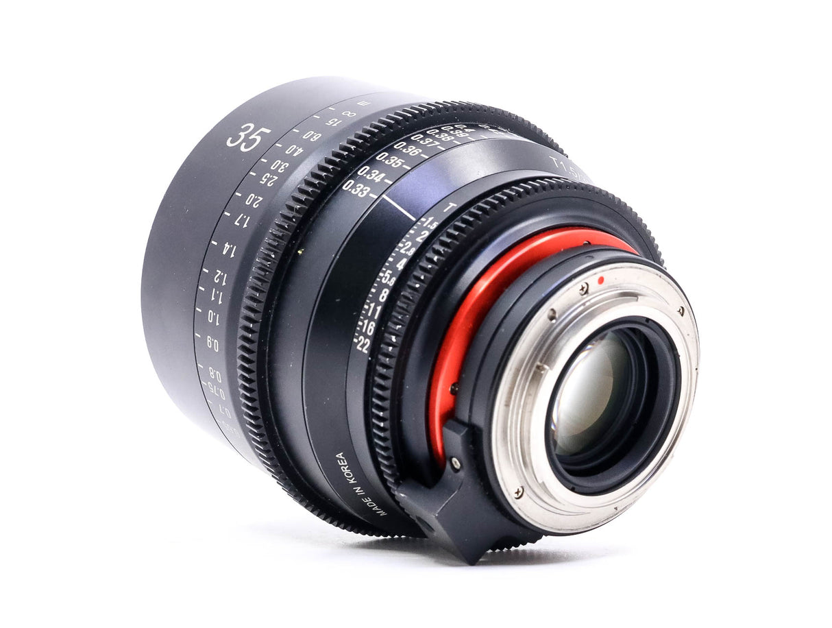 Samyang XEEN 35mm T1.5 - Canon EF Fit