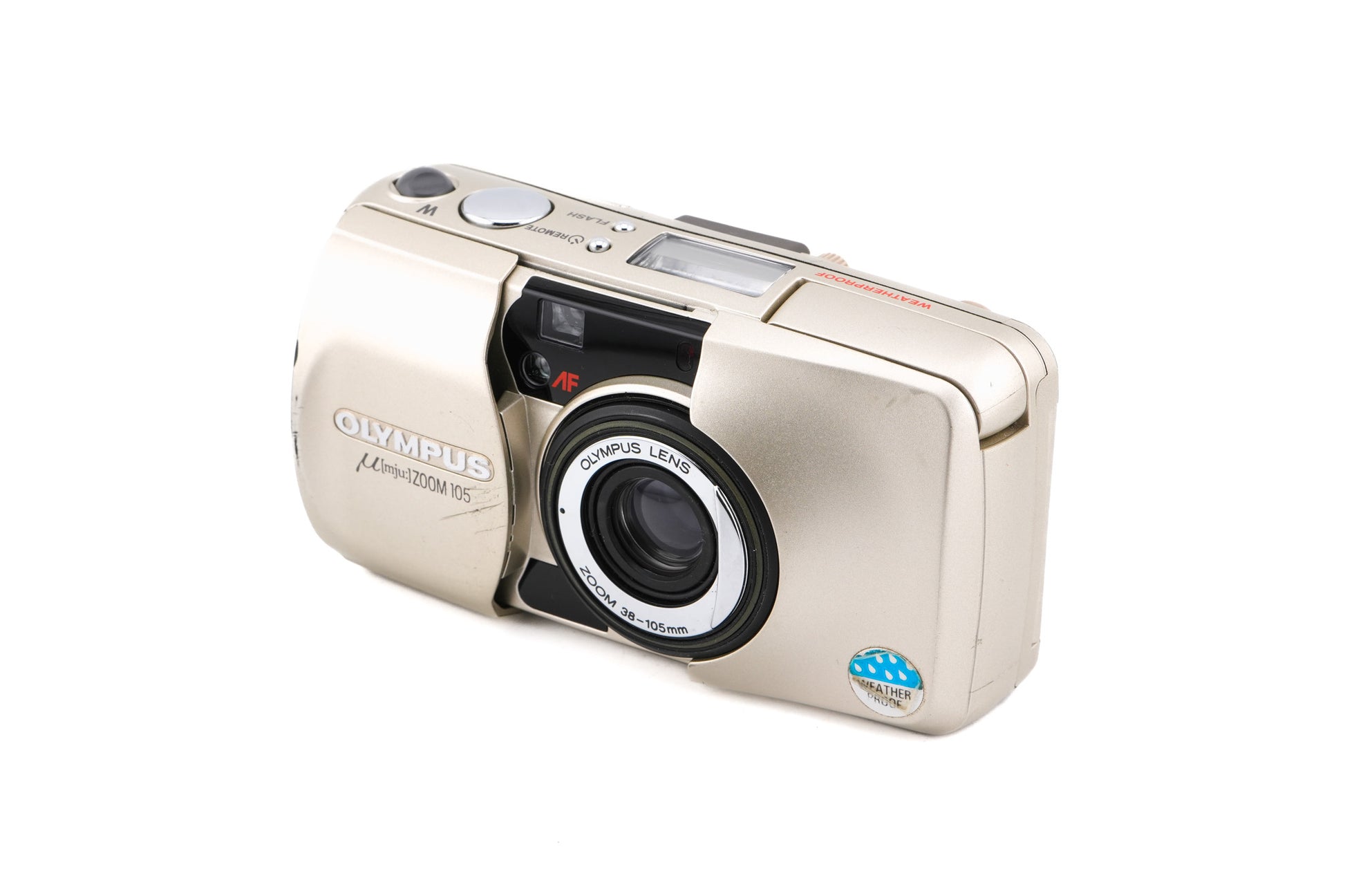 OLYMPUS μ[mju:] ZOOM 105 DELUXE ジャンク Olympus Mju Zoom 105 de Segunda Mano | Garantía 12 Meses – Camera