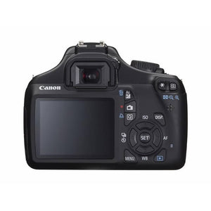 EOS 1100D SLR - Black + Canon Zoom Lens EF-S 18-55mm f/3.5-5.6 III f/3.5-5.6 III