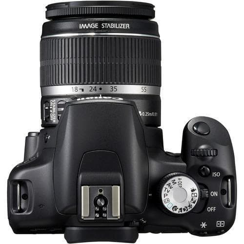 CANON EOS 500D SLR - Black + Canon EF-S 18-55mm f/3.5-5.6 IS II  · main image