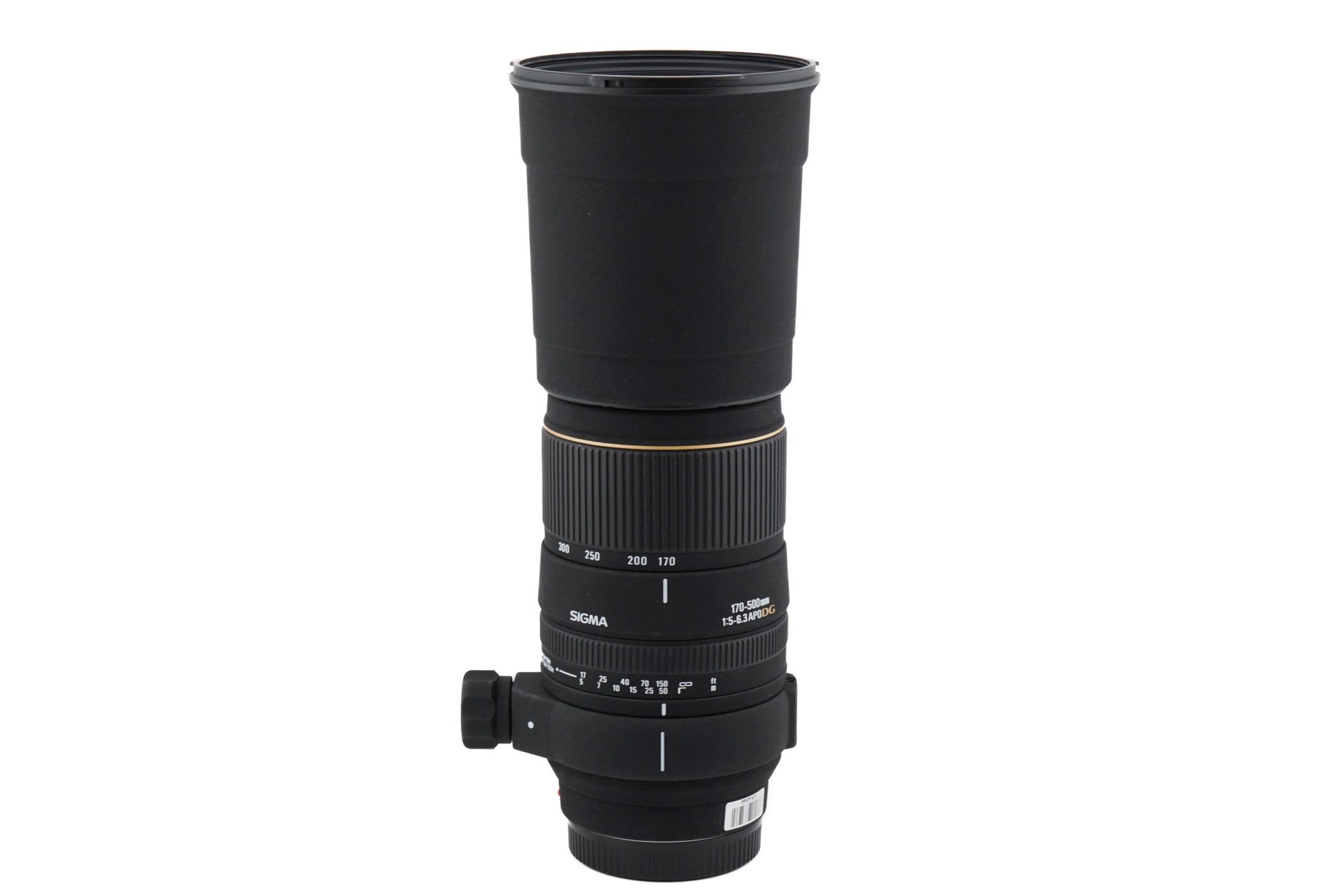 【美品】SIGMA 170-500mm F5-6.3 APO DG PENTAX シグマ APO 170-500mm F5-6.3 (ペンタックス用) フード、フィルター付