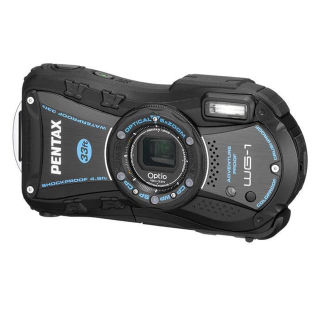 Compact Camera Option WG-1 - Black/Grey + Pentax Pentax 5x Zoom 28-140 mm f/3.5 f/3.5 · imagen principal