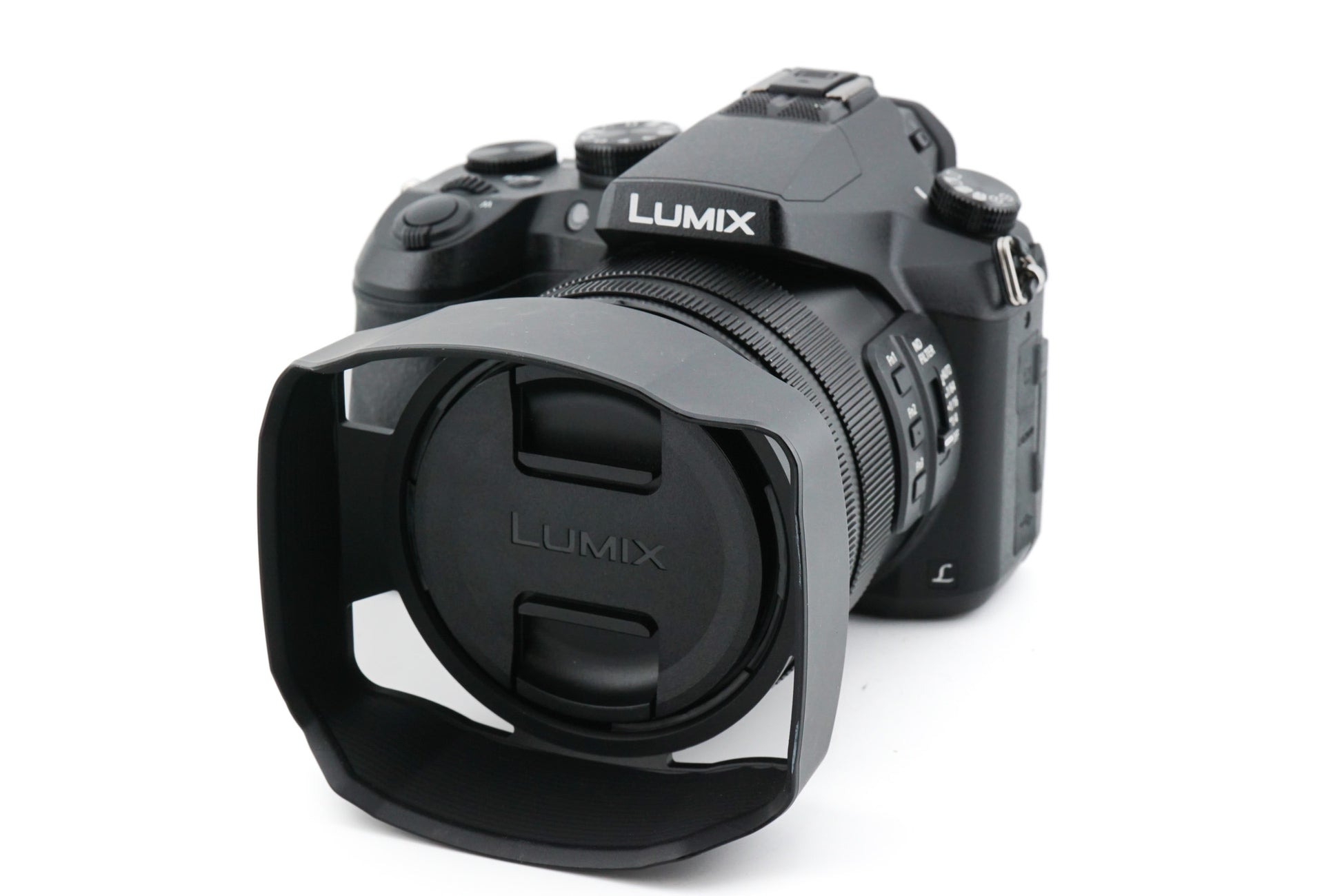Kit Accessori Per Panasonic Lumix DMC FZ2500/FZ2000 – Paraluce Pieghevole 3 Stadi, Filtro UV, Copriobiettivo E Penna Pulente