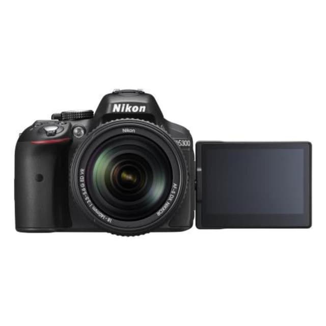 Réflex D5300 - Negro + Nikon AF-S DX Nikkor 18-105mm f/3.5-5.6G ED VR f/3.5-5.6 · imagen principal