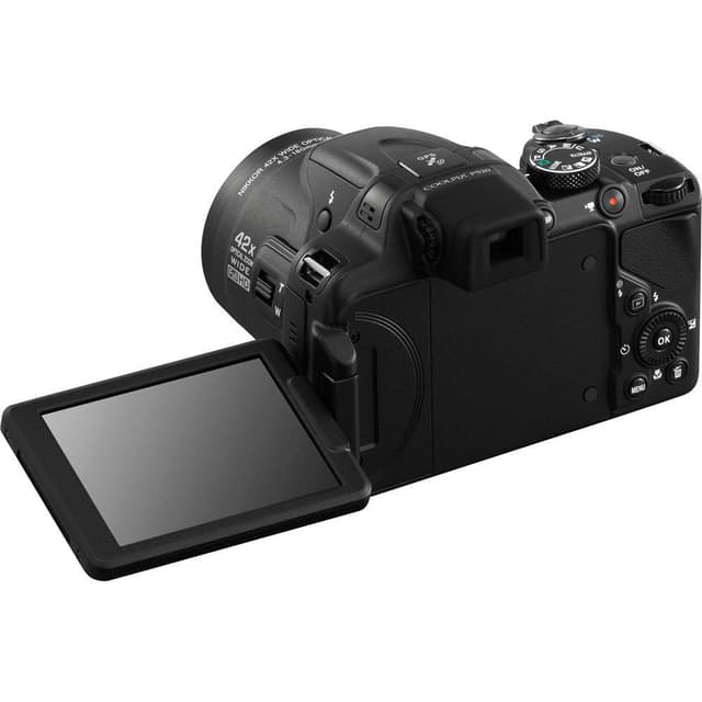 CoolPix P520 - Black + Nikon Nikkor 42X Wide Optical Zoom ED VR 4.3-18 CoolPix P520 - Black + Nikon Nikkor 42X Wide Optical Zoom ED VR 4.3-18