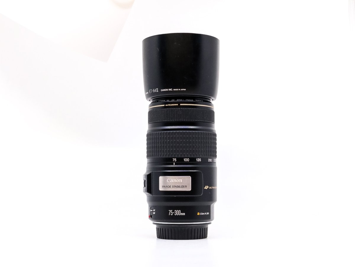 Canon EF 75-300mm f/4-5.6 IS USM de Segunda Mano | Garantía 12