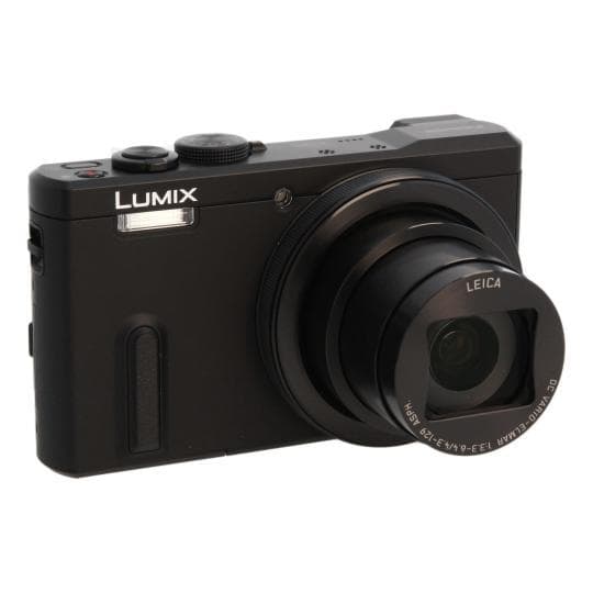 Lumix DMC-TZ61 Compact Camera - Black + Panasonic Leica DC Vario-Elmar 24-720mm f/3.3-6.4 ASPH f/3.3-6.4