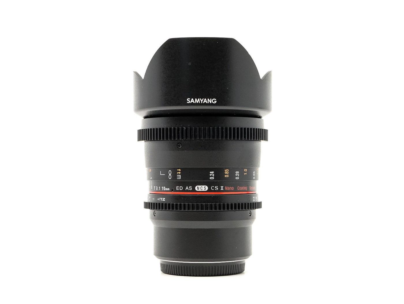 Samyang 10mm T3.1 Cine VDSLR ED AS NCS CS II - Micro Four Thirds Fit · imagen principal
