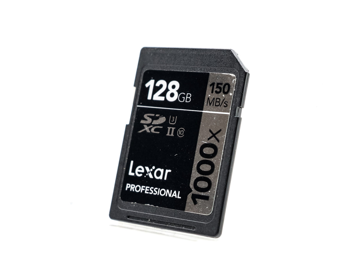 Lexar Professional 128GB 1000x 150MB/s II SDXC Card