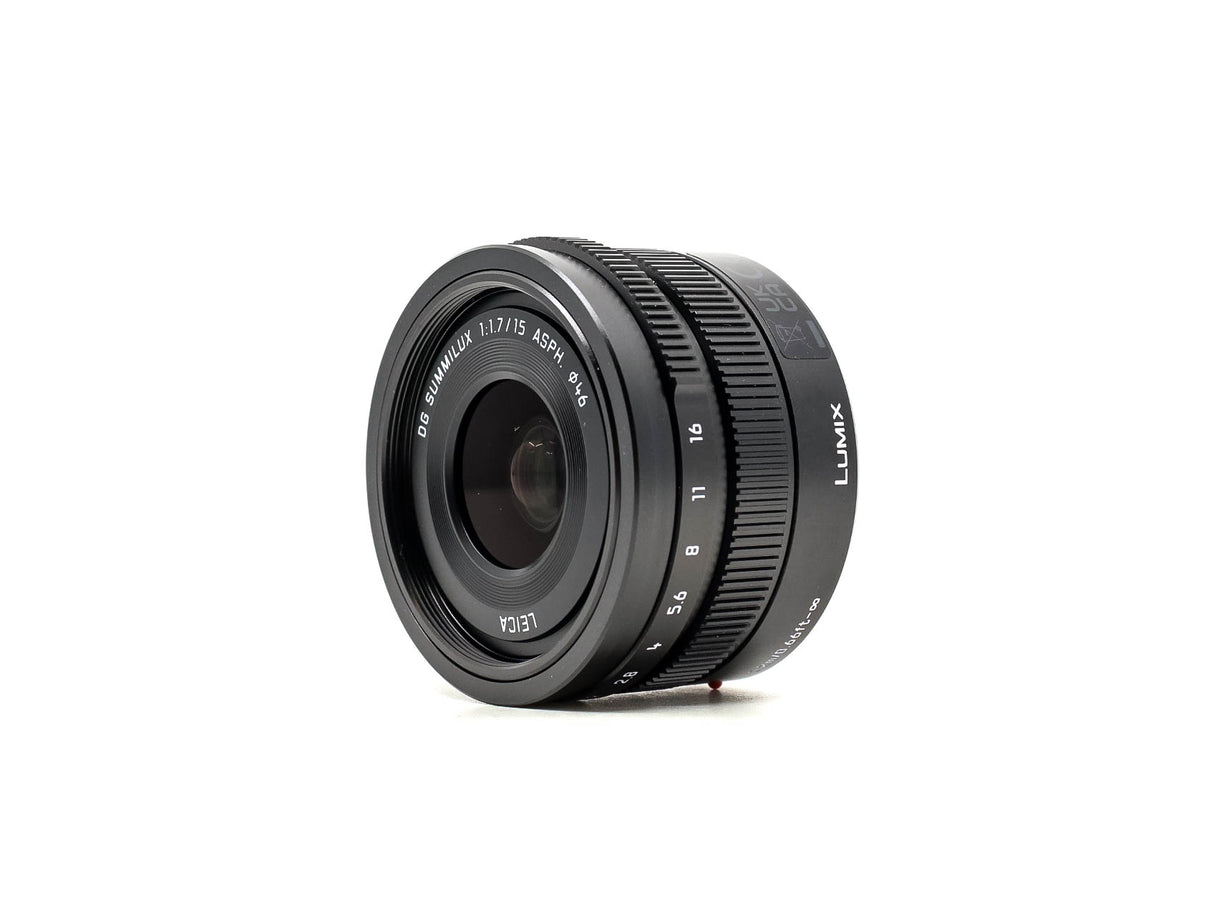 Panasonic Leica DG Summilux 15mm f/1.7 ASPH.