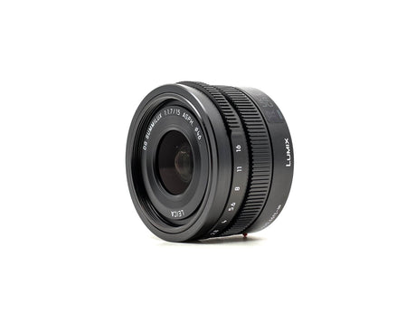 Panasonic Leica DG Summilux 15mm f/1.7 ASPH. - segunda mano - excelente estado - detalle 2 de 3 - SKU 3793597 - Camera Market